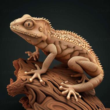 3D модель Longitarsus niger (STL)